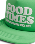 Foam Dome Trucker Cap in Retro Green
