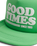 Foam Dome Trucker Cap in Retro Green