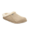 The Birkenstock Womens Zermatt Premium Suede Slippers in Taupe