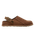 The Birkenstock Mens Lutry Premium Suede Leather Shoes in Dark Tea
