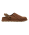 The Birkenstock Mens Lutry Premium Suede Leather Shoes in Dark Tea