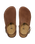 The Birkenstock Mens Lutry Premium Suede Leather Shoes in Dark Tea