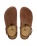 The Birkenstock Mens Lutry Premium Suede Leather Shoes in Dark Tea