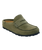 The Birkenstock Mens Naples Wrapped Suede Leather Shoes in Thyme