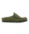 The Birkenstock Mens Naples Wrapped Suede Leather Shoes in Thyme