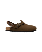 Tokio Suede Leather Shoes in Carafe