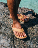 Tuahine Flip Flops in Toffee