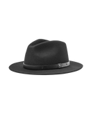 The Brixton Womens Womens Messer Fedora in Black