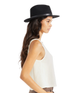 The Brixton Womens Womens Messer Fedora in Black