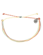 The Pura Vida Beach Life Bracelet in Orange, Blue & Yellow