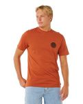 Wettie Passage Icon T-Shirt in Baked Clay