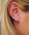 Wave Climber Earrings in Silver