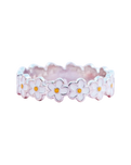 Painted Blooms Ring in Silver
