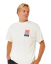 The Rip Curl Mens Search Dawn T-Shirt in Bone
