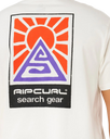 The Rip Curl Mens Search Dawn T-Shirt in Bone