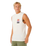 The Rip Curl Mens Search Dawn Muscle Vest in Bone
