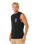 The Rip Curl Mens Search Dawn Muscle Vest in Black
