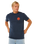 Wettie Icon T-Shirt in Dark Navy