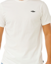 Streamline Embroidered T-Shirt in Bone