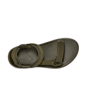 The Teva Mens Terra FI 5 Universal Sandals in Dark Olive & Honey