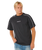 Inner Visions Panel T-Shirt in Washed Black