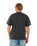Inner Visions Panel T-Shirt in Washed Black