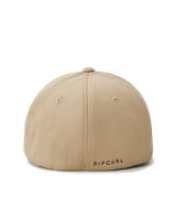 The Rip Curl Mens Tepan Flexfit Cap in Sand Dune