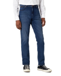The Wrangler Mens Texas Slim Jeans in Silkyway