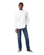 The Wrangler Mens Texas Slim Jeans in Silkyway