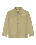 The Wrangler Mens Casey Jones Shacket in Saddle