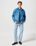 The Wrangler Mens 13MWZ Jeans in Bleach