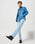 The Wrangler Mens 13MWZ Jeans in Bleach