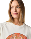 Girlfriend T-Shirt in Vintage White