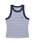 The Wrangler Womens Ringer Vest in Mazarine Blue