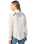 The Wrangler Womens Piped Western Shirt in Vintage White
