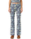 Mid Rise Boot Trousers in Medallion