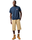 The Wrangler Mens CJ Graphic T-Shirt in Dark Navy