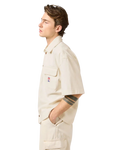 Casey Jones Overshirt in Ecru