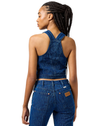 The Wrangler Womens The Shirt Top in Groovy Jacquard
