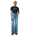 Ringer T-Shirt in Navy