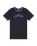 The Wrangler Womens Ringer T-Shirt in Navy