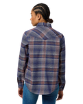 Femme Western Shirt in Earth Red