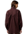 Femme Yoke Western Shirt in Mahogany