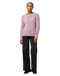 Cable Knit Jumper in Keepsake Lilac