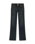 The Wrangler Womens Low Rise Bold Boot Jeans in Pioneer Town