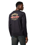 Americana Long Sleeve T-Shirt in Black
