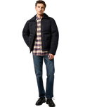Western Shirt in Birch Blue