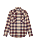 The Wrangler Mens Western Shirt in Birch Blue