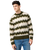 Striped Jumper in Ivy Green