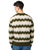 Striped Jumper in Ivy Green
